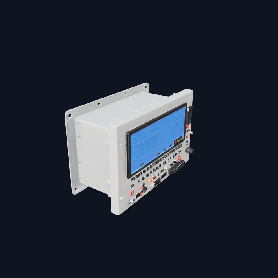 Industrial Control Panel Interface Model Pack